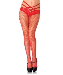 Leg Avenue Val Industrial Net Tights Net & Lace Tights