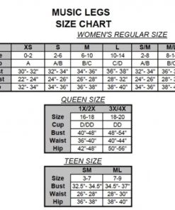 Music Legs Best Selling Products Vintage Glam Hottie Costume