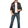 Leg Avenue Mens Licensed Costumes Top Gun Men's Bomber Jacket