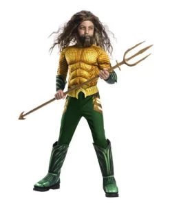 Rubies Kids Licensed Costumes Kids Aquaman Deluxe Aquaman