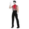 Music Legs Circus Men's Silent Mime Costume