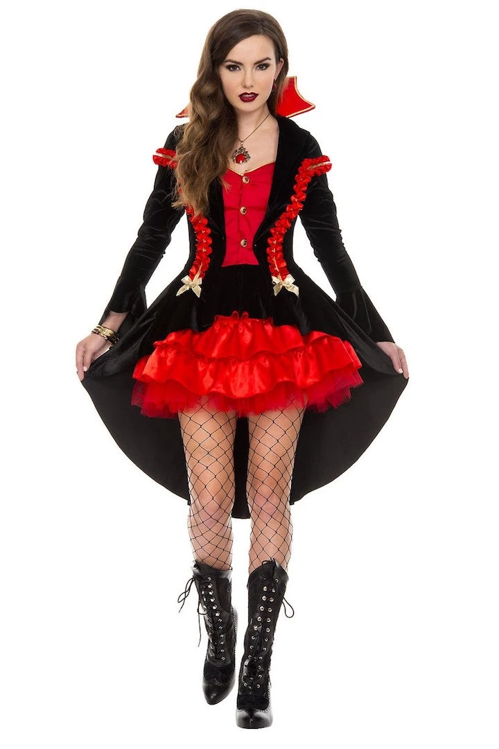 Music Legs Vampire Countess Costume 3 Music Legs Vampire Countess Costume