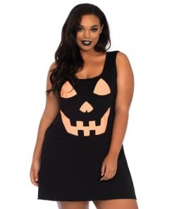 Leg Avenue Spooky Jersey Pumpkin Dress