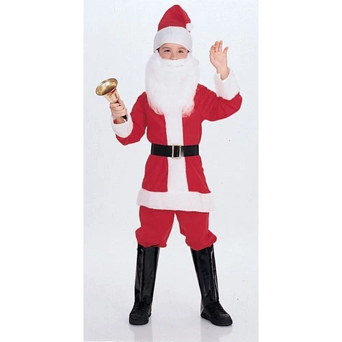 Rubies Holiday Kids Costume Santa Boy Suit Costume 3 Rubies Holiday Kids Costume Santa Boy Suit Costume