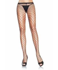 Leg Avenue Spandex Lurex Industrial Net Tights Net & Lace Tights
