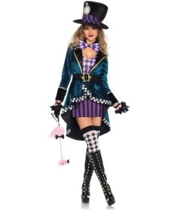 Leg Avenue Fairytale & Fanasty Mad Hatter Costume Female DLY