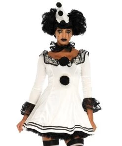 Leg Avenue Circus & Clowns Pierrot Clown Costume