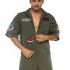 Leg Avenue Top Gun Board Short's Flight Suit