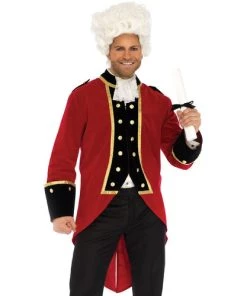 Leg Avenue Mens Regency Velvet Pirate Coat Pirates