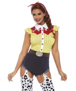 Leg Avenue Giddy Up Cowgirl Women’s Costume Fairytale & Fanasty