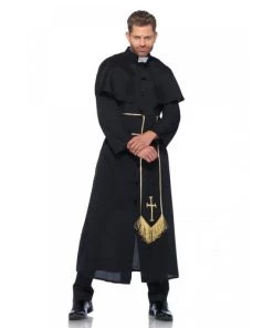 Leg Avenue Mens Military & Uniforms Men's Priest Costume