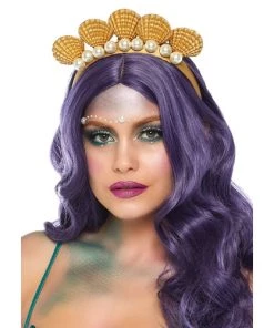 Leg Avenue Pearl Shell Mermaid Headband