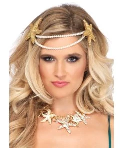 Leg Avenue Best Selling Products Mermaid Pearl Starfish Headband