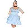 Leg Avenue Plus Glass Slipper Sweetie Costume 2 Leg Avenue Plus Glass Slipper Sweetie Costume