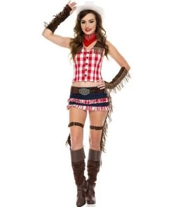 Music Legs Gun-Slinging Hottie Costume
